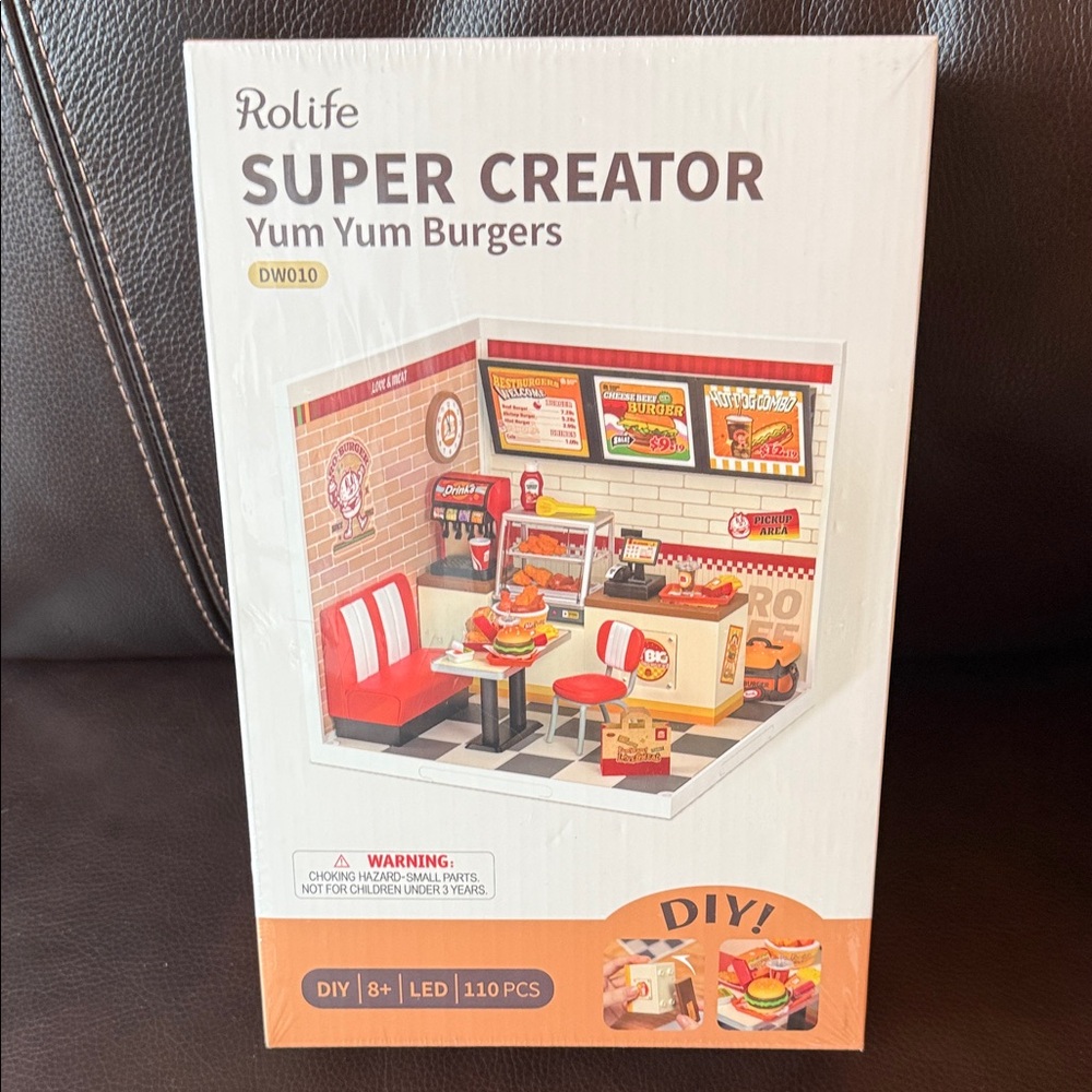 New Rolife Yum Yum Burgers DIY Kit